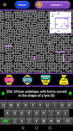 The Big Crossword screenshot