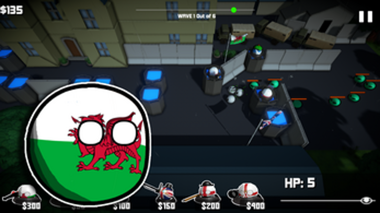 POLANDBALL - BALLS ON DEFENSE screenshot