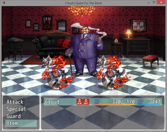 Cloud's Quest For The Book screenshot