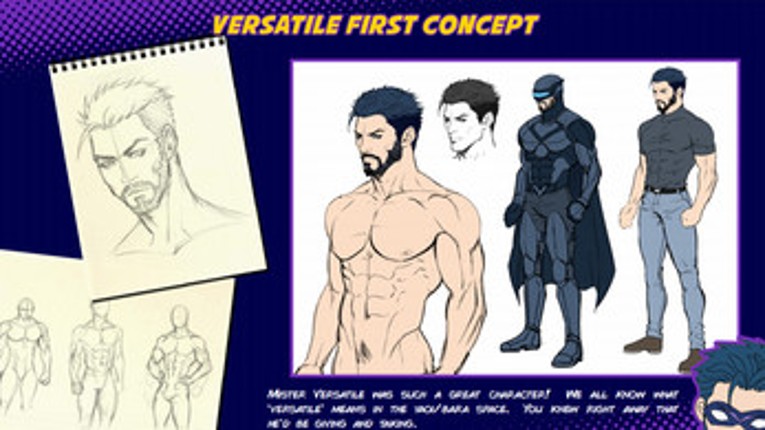 Mister Versatile Art Book screenshot