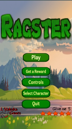 Ragster - Reverse Runner Game screenshot