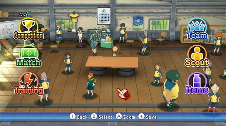 Inazuma Eleven Strikers screenshot