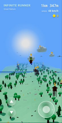 Infinite Runner: Great Nature screenshot
