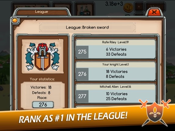 Knight Joust Idle Tycoon screenshot