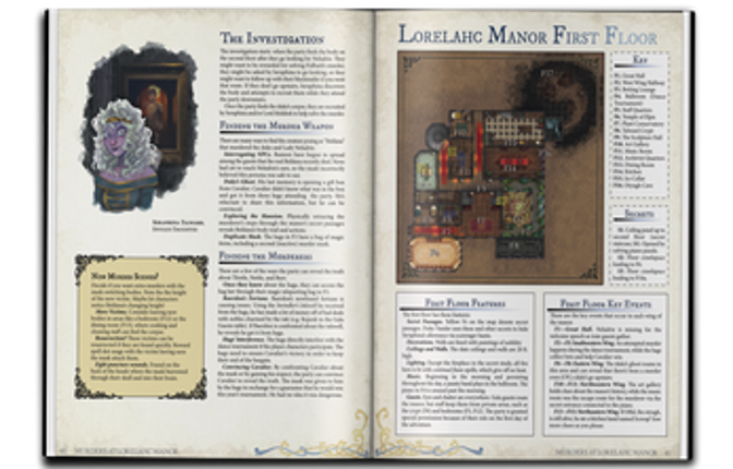 Murders at Lorelahc Manor for 5E screenshot