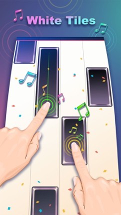 Music Tiles 2 - Black & White Tile screenshot