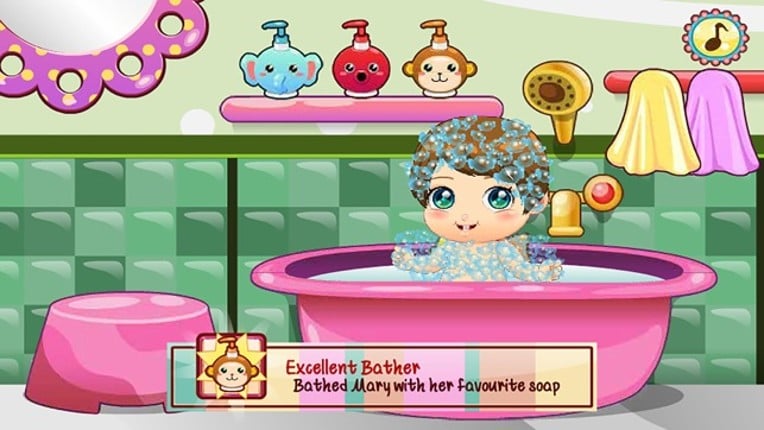 My Newborn Care - Baby Cooking &amp; Dressup screenshot