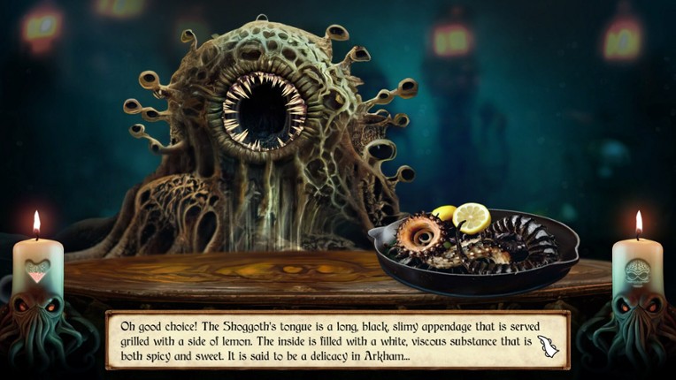 NecroNomNomNom: Eldritch Horror Dating screenshot