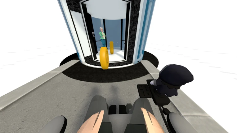 Powered Wheelchair Simulation screenshot