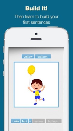 Simple Sentence Maker - Read and Build Your First Sentences screenshot