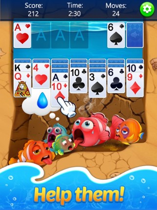 Solitaire Klondike Fish Image