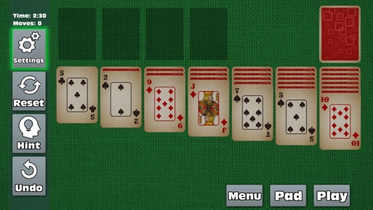 SolitaireHDTV screenshot