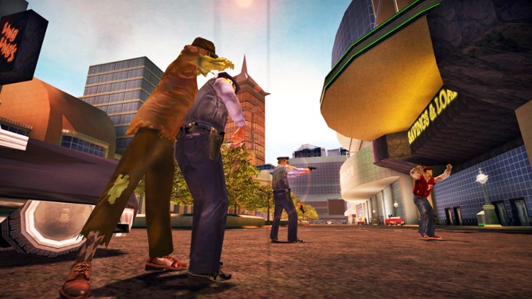 Stubbs the Zombie in Rebel Without a Pulse screenshot