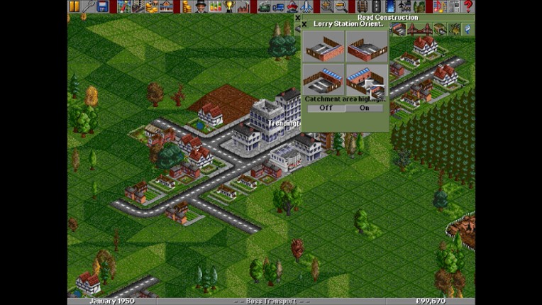 Transport Tycoon Deluxe screenshot