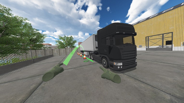 Truck Parking Simulator VR screenshot