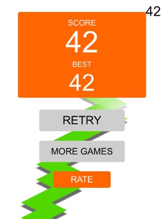 ZZ Reverse sprinter club arcade rock game for iPhone screenshot