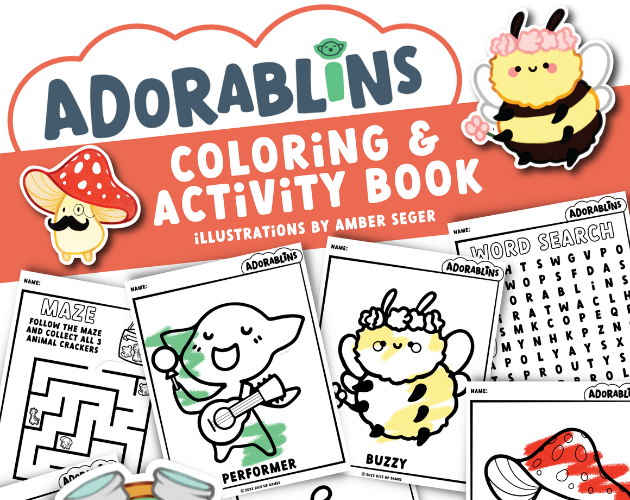 Games like Adorablins Activity Book