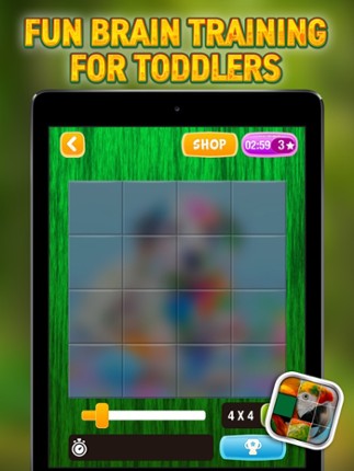 Animals Sliding Puzzle Game – Move and Match Pieces to Put Together Cute Pets Photos screenshot