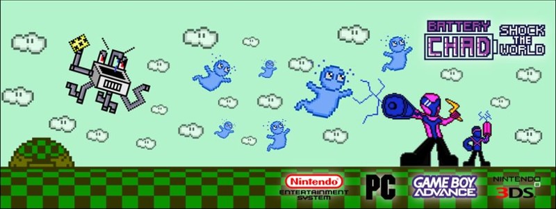 [AVAILABLE ON ITCH.IO] Battery Chad: Shock The World Image