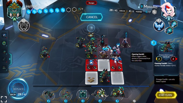 Duelyst GG screenshot
