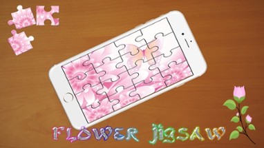 Flower Jigsaw Puzzle Cute Image