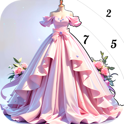 Princess Dress Coloring Game Image