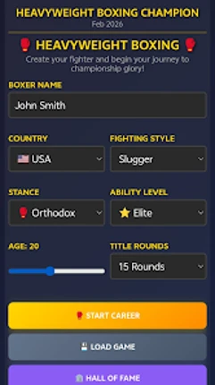 Sim: Heavyweight Boxing Image