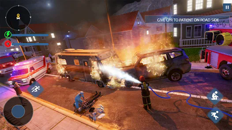 Emergency Firefighter Police screenshot