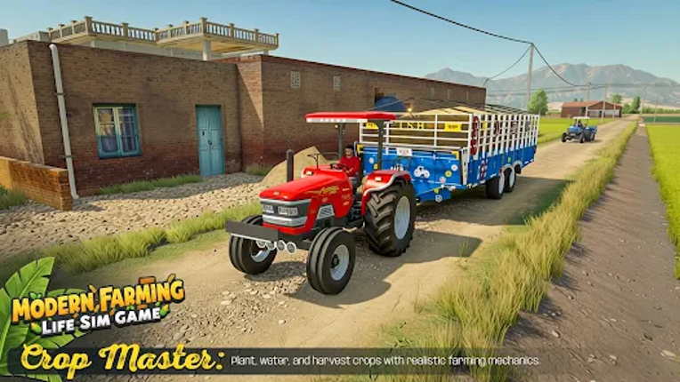 Modern Farming Life Sim Game Image