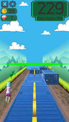 Ragster - Reverse Runner Game screenshot