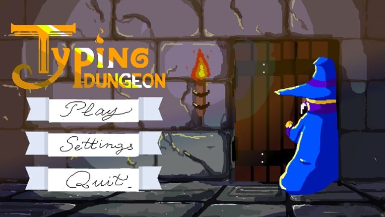 Typing Dungeon Game Cover