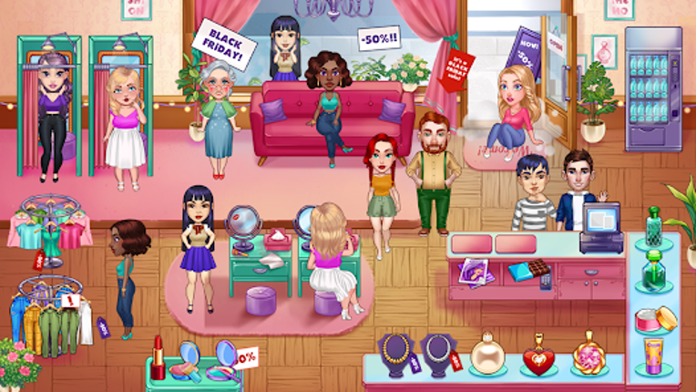 Emma's Journey: Fashion Shop Image