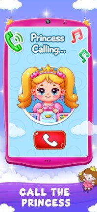 Girls Princess Phone Toy Games screenshot