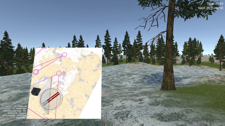 Infinite Orienteering: The Hiker's Path screenshot