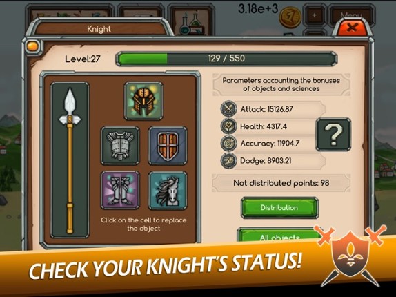 Knight Joust Idle Tycoon screenshot