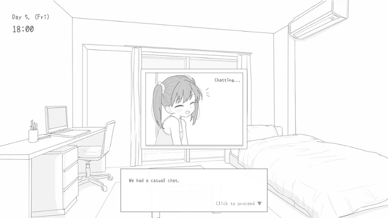 Living with My Bratty Neighbor Image