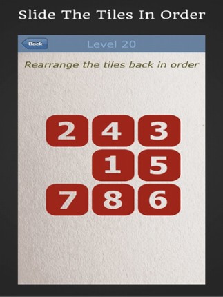 Number Tile: The Slide Puzzle screenshot
