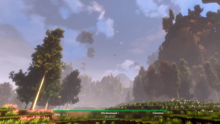 OpenVR Benchmark screenshot