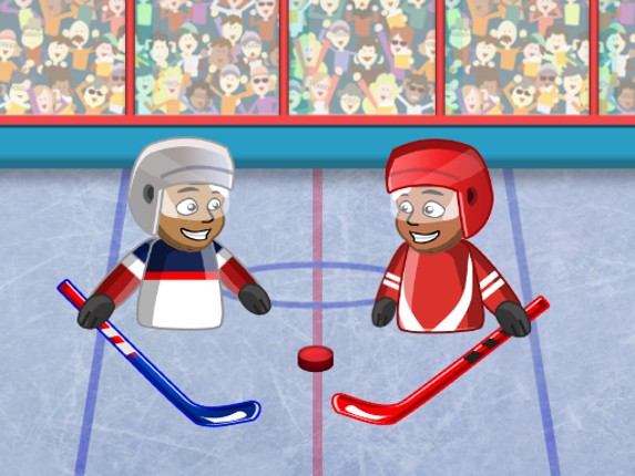 Puppet Hockey Battle Game Cover