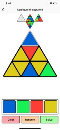 Pyraminx Solver Image