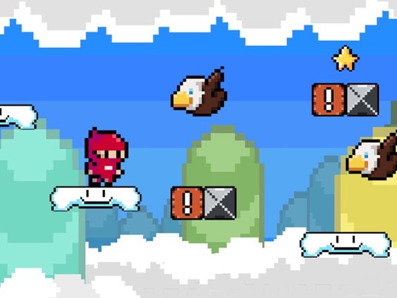 Super 8bit Man Ninja bros for free simulator games screenshot