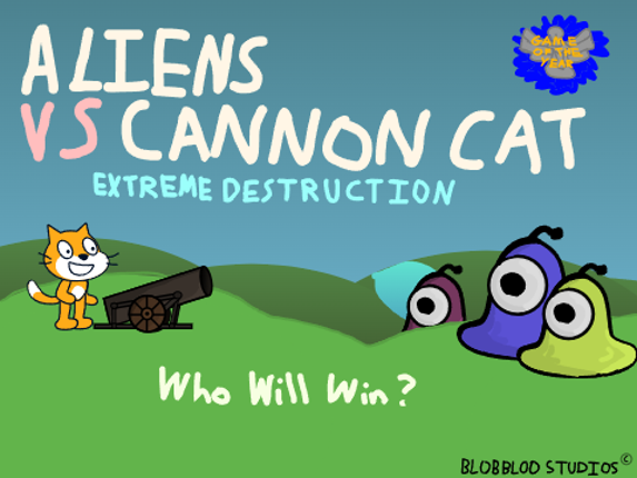 Aliens Vs Cannon Cat: Extreme Destruction Image