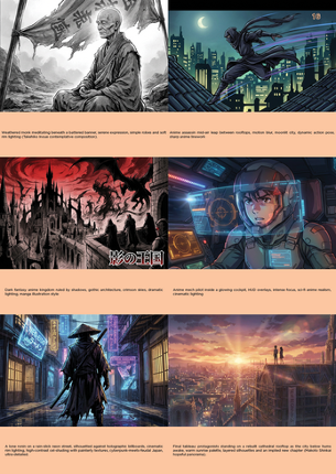ANIME AI Prompts - eBook Image