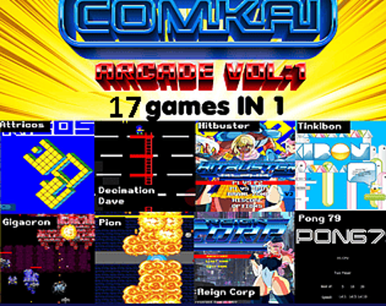 Comkai 17 in 1 PC Retro Collection Game Cover