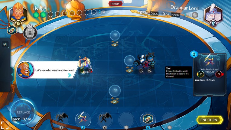 Duelyst GG screenshot