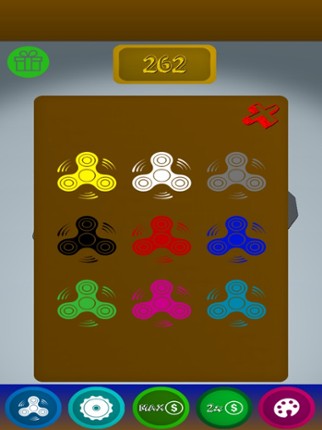 Fidget Spinner Simulation screenshot