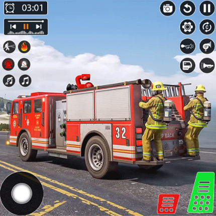 Fire Truck 3D Firefighter Game Image