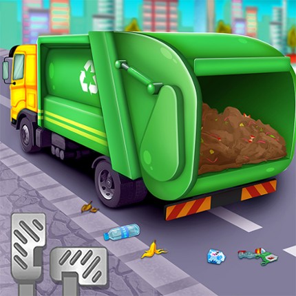 Road Cleaner Truck Driving Game Cover