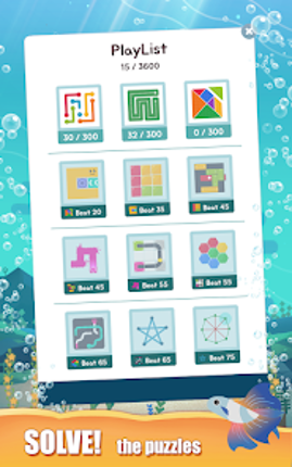 Puzzle Aquarium screenshot
