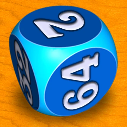 Hardwood Backgammon Board Game Image